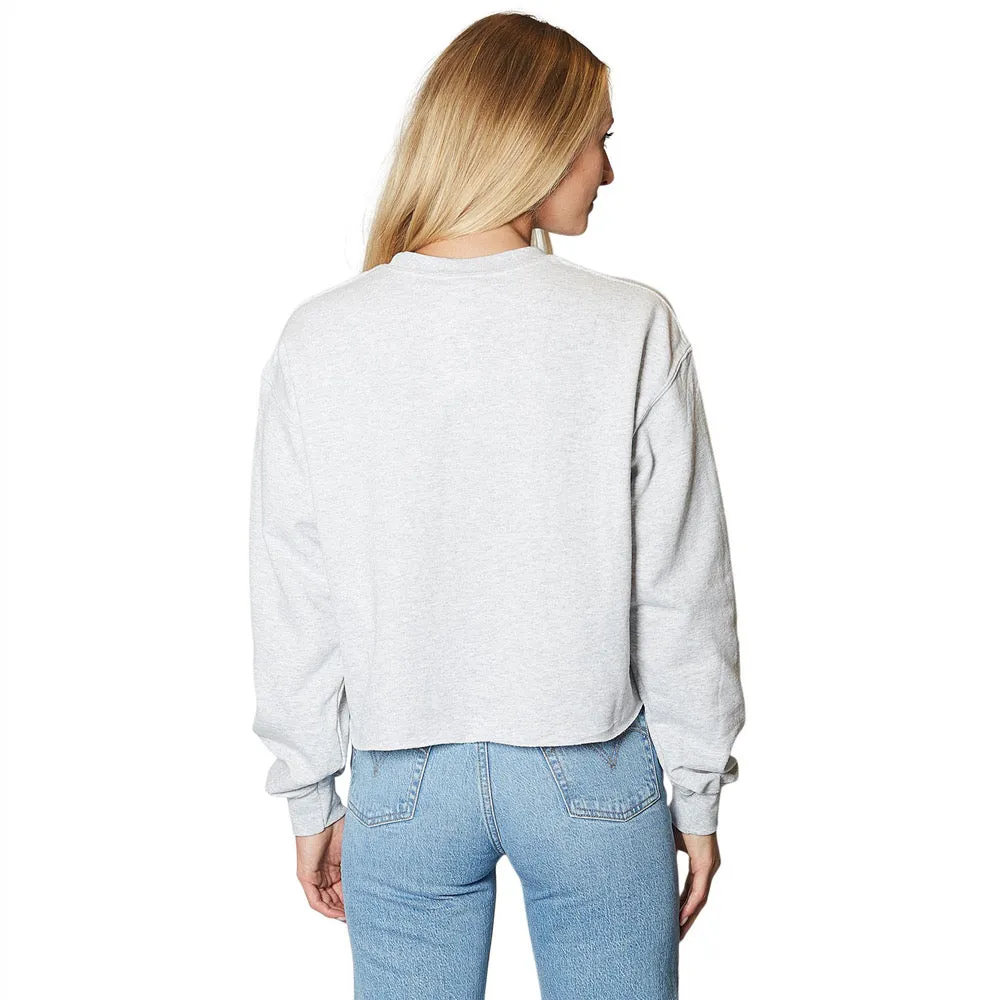 Illinois Fighting Illini Varsity Cropped Crewneck