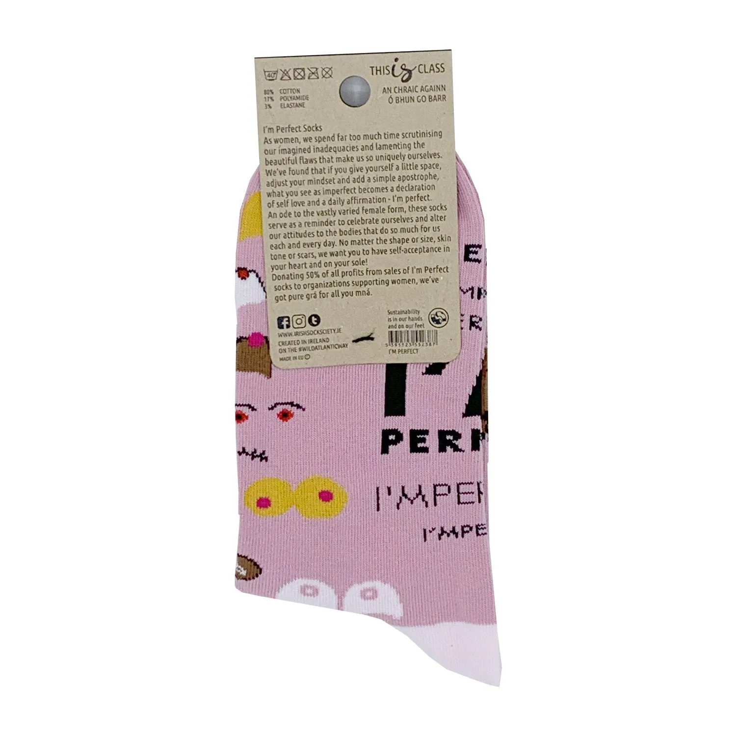 I'M PERFECT socks (Buy THREE get ONE FREE)