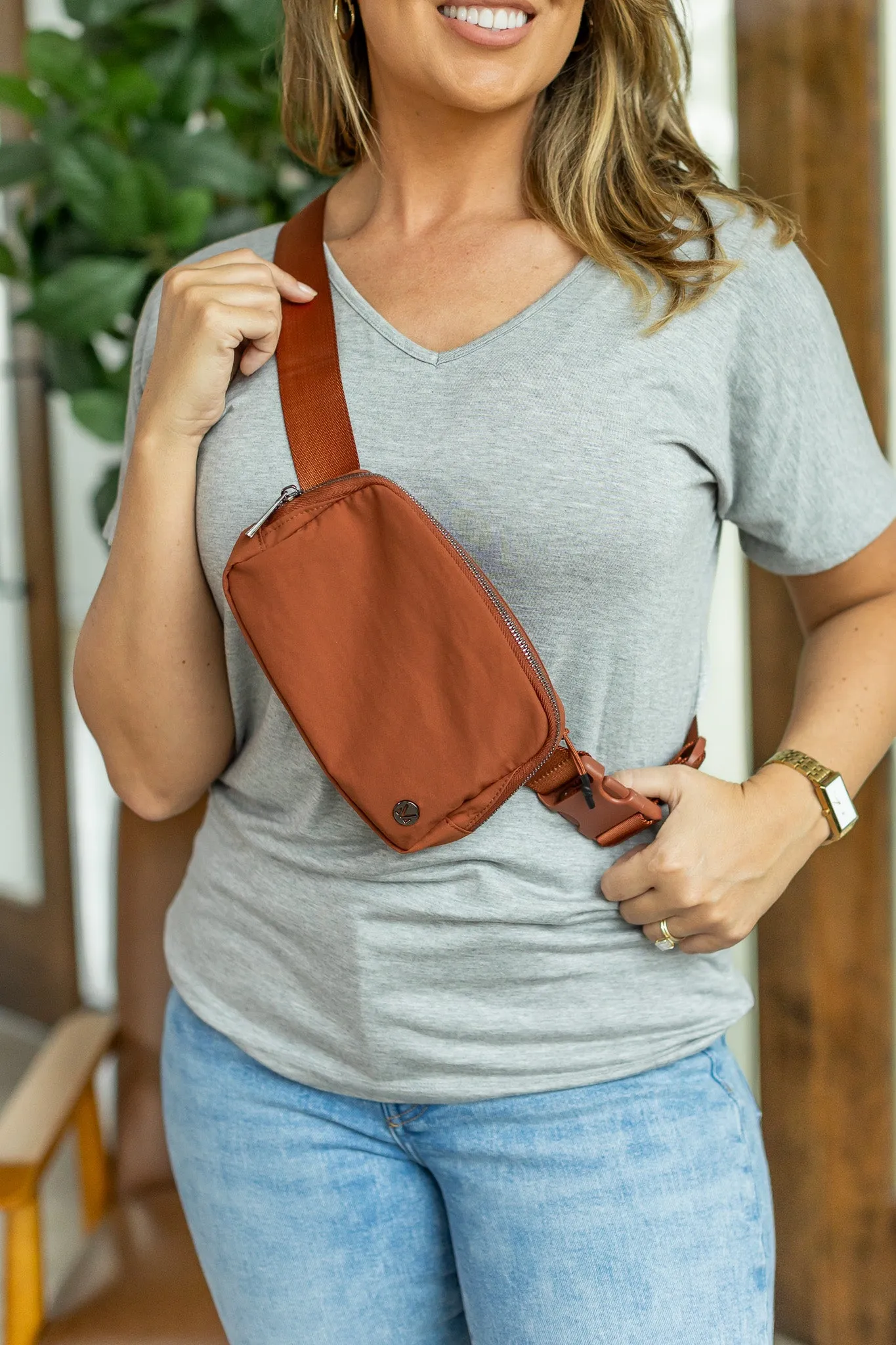 IN STORAGE Bum Bag - Rust | Women's Fanny Pack