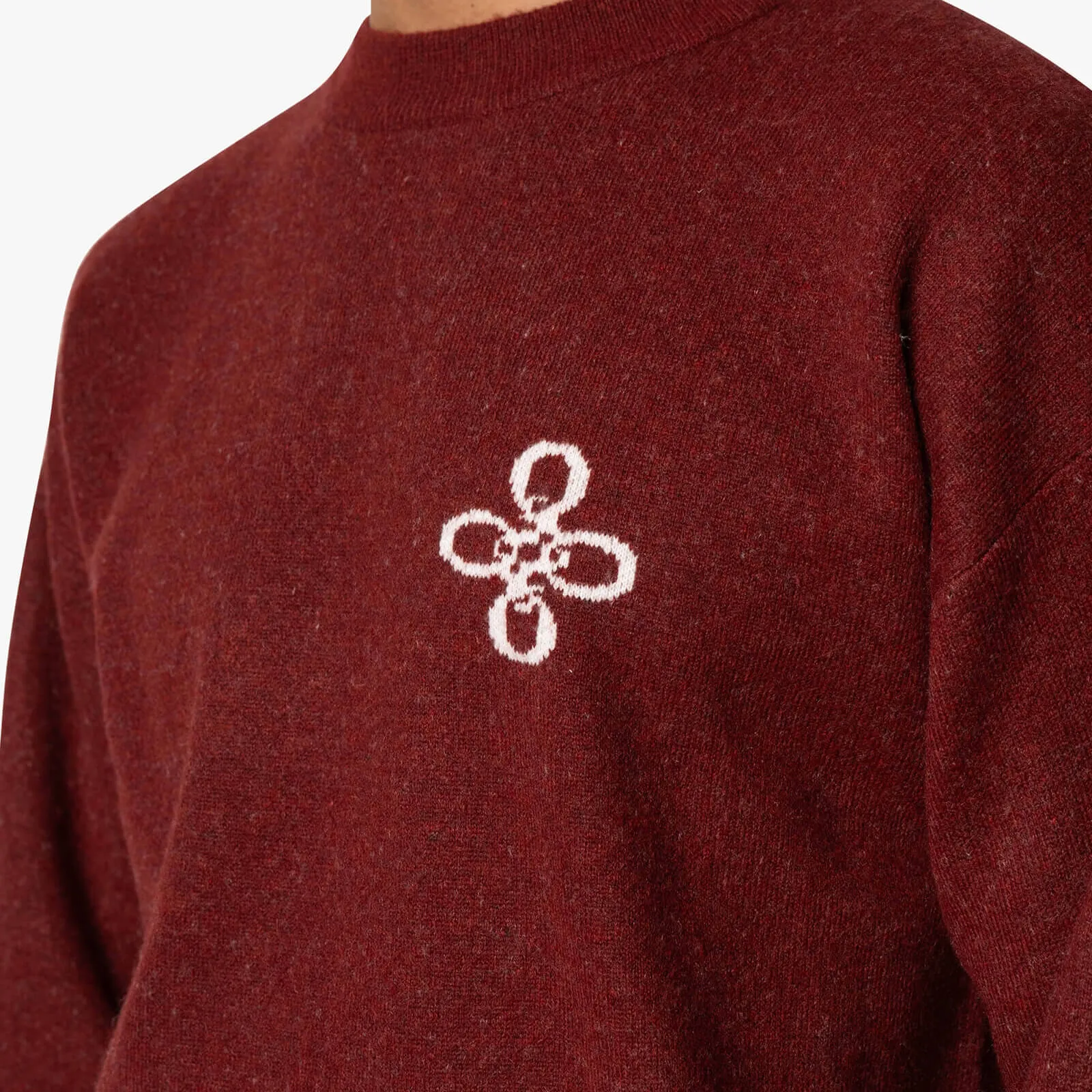 INSIGNIA KNITTED SET | BORDEAUX