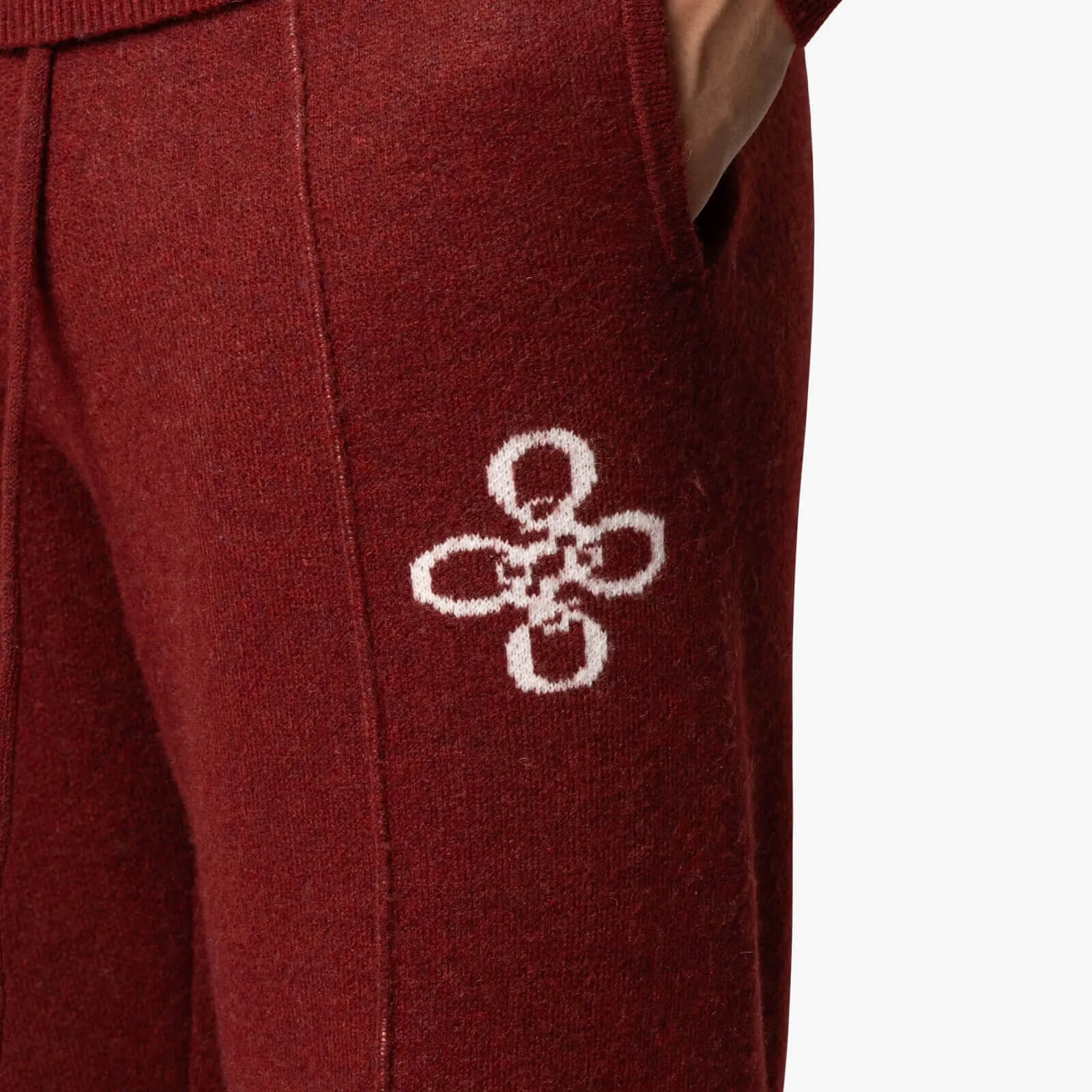 INSIGNIA KNITTED SET | BORDEAUX