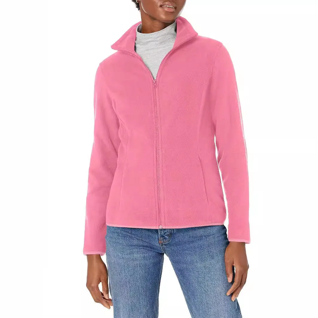 INSTOCK-Thickened warm polar fleece jacket women's