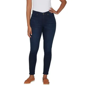 Isaac Mizrahi Live! Women's Petite TRUE DENIM 5-Pocket Ankle Jeans