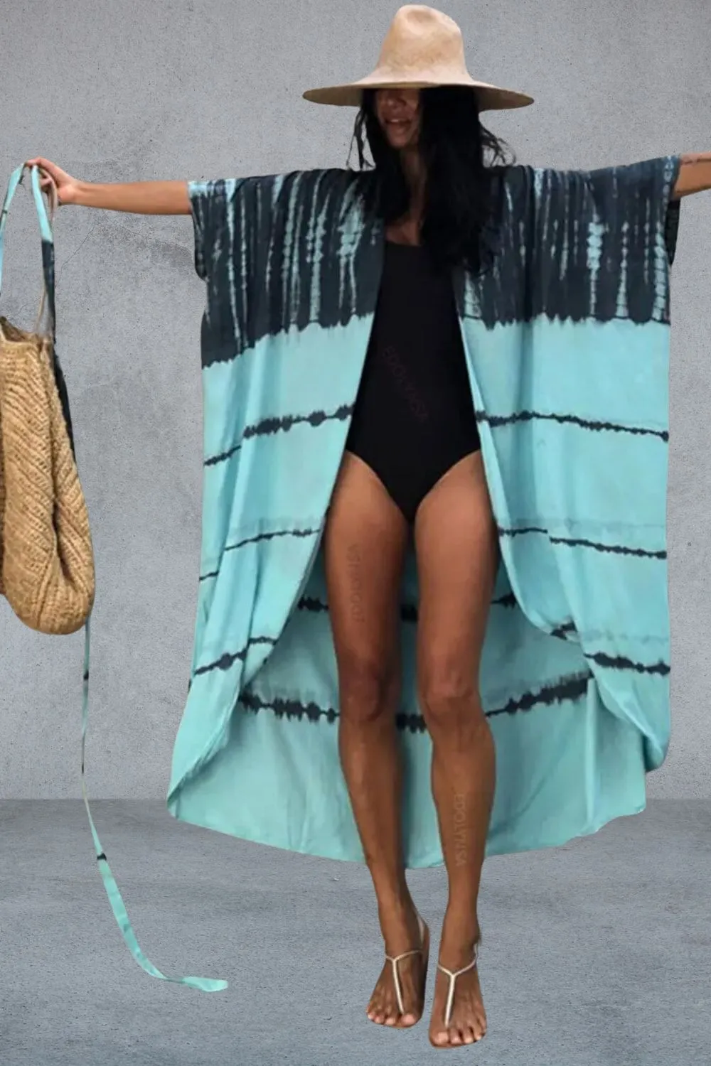 Ivette® | Airy Striped Beach Dress