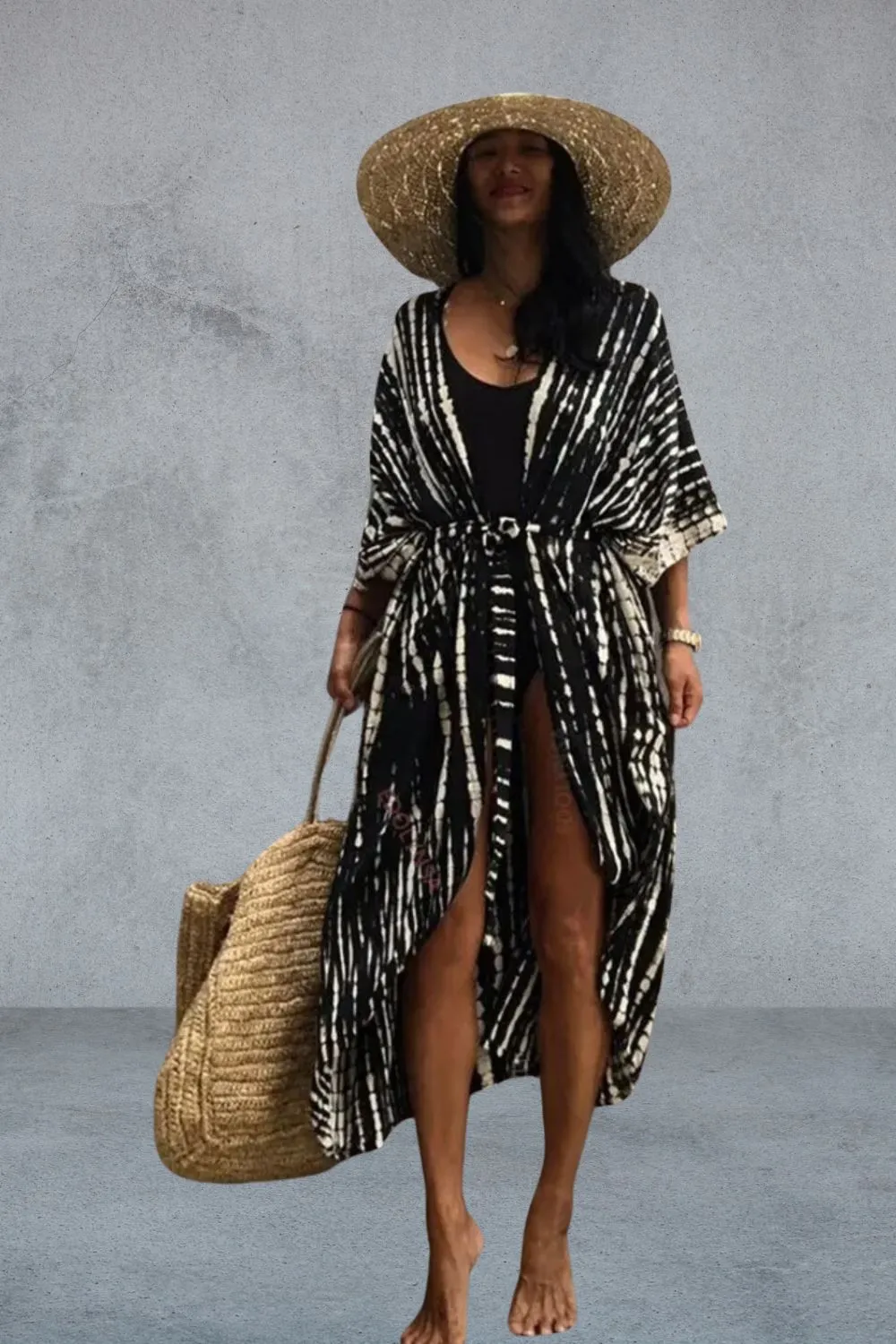 Ivette® | Airy Striped Beach Dress