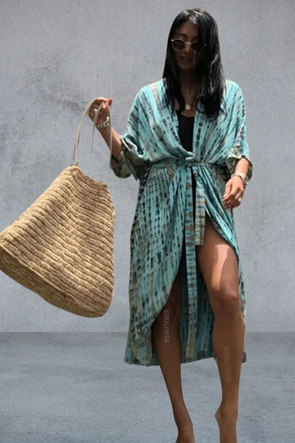 Ivette® | Airy Striped Beach Dress