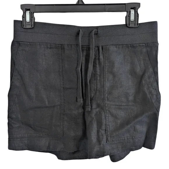 James Perse linen drawstring shorts
