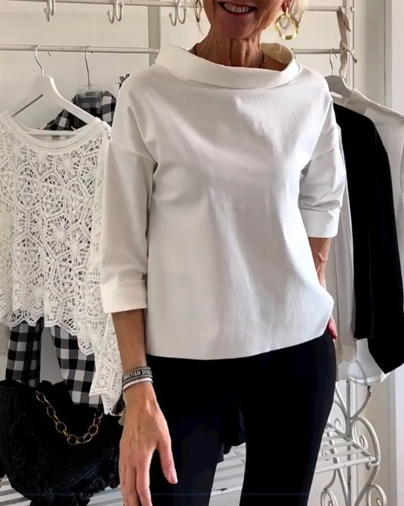 Jesica® | Casual top with simple lapels