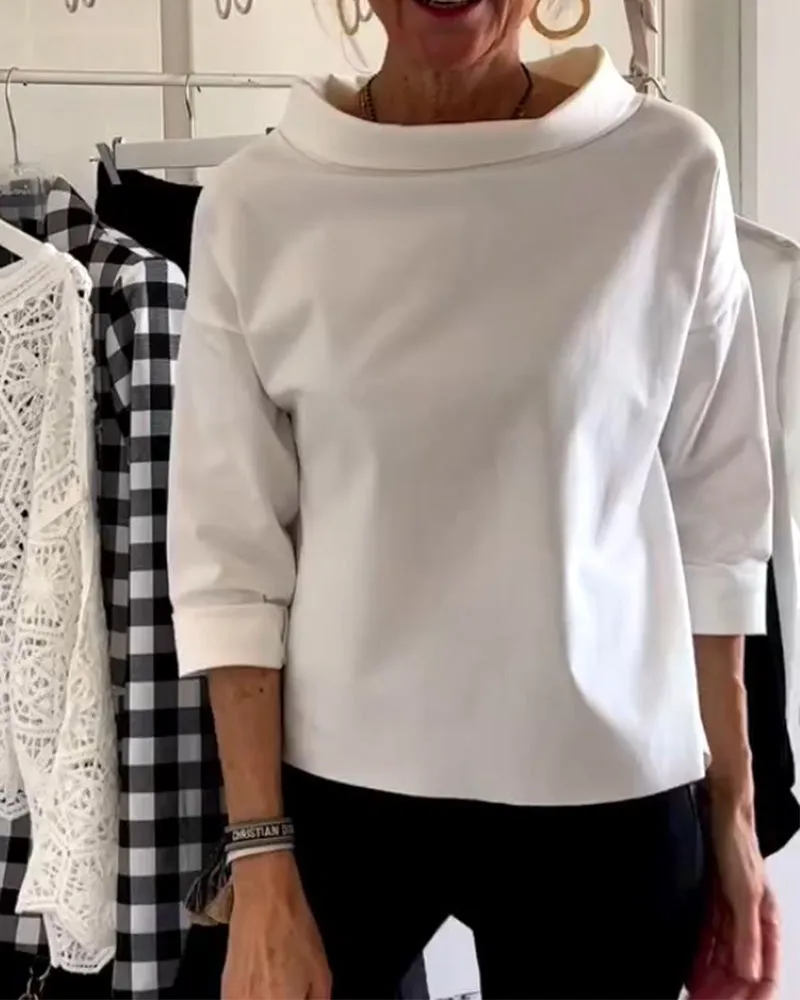 Jesica® | Casual top with simple lapels
