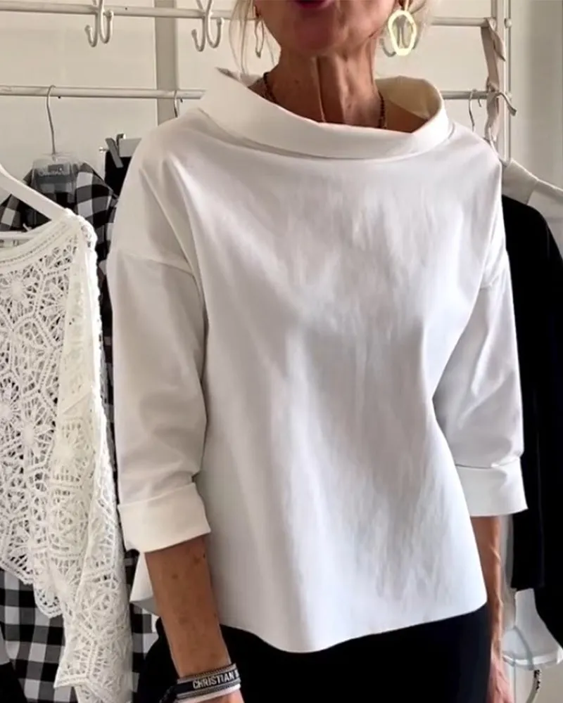 Jesica® | Casual top with simple lapels