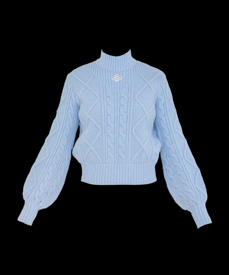 J.Jane Balloon Sleeves Sweater - Blue