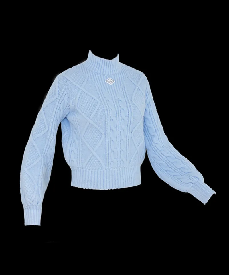 J.Jane Balloon Sleeves Sweater - Blue
