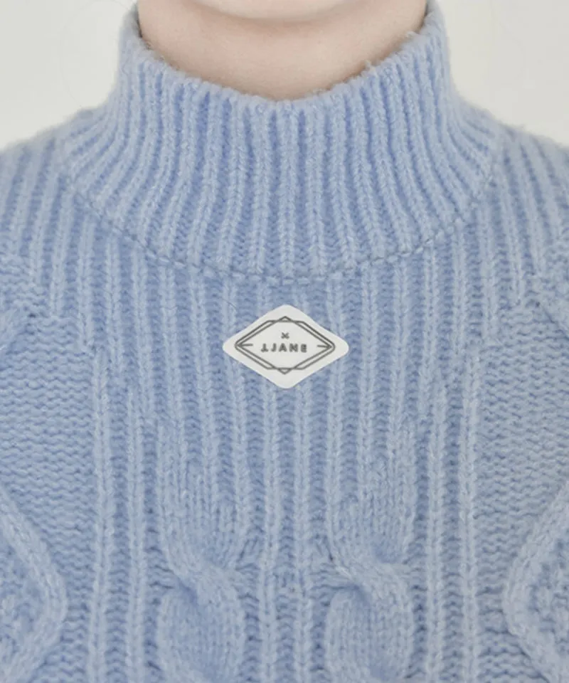 J.Jane Balloon Sleeves Sweater - Blue