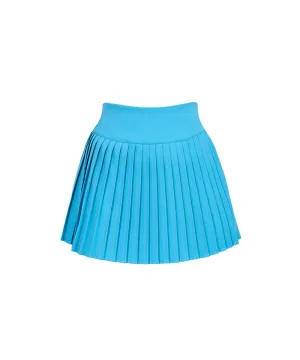 J.Jane Simple Pleats Skirt - Turquoise