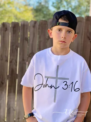 {John 3:16} Men Boys