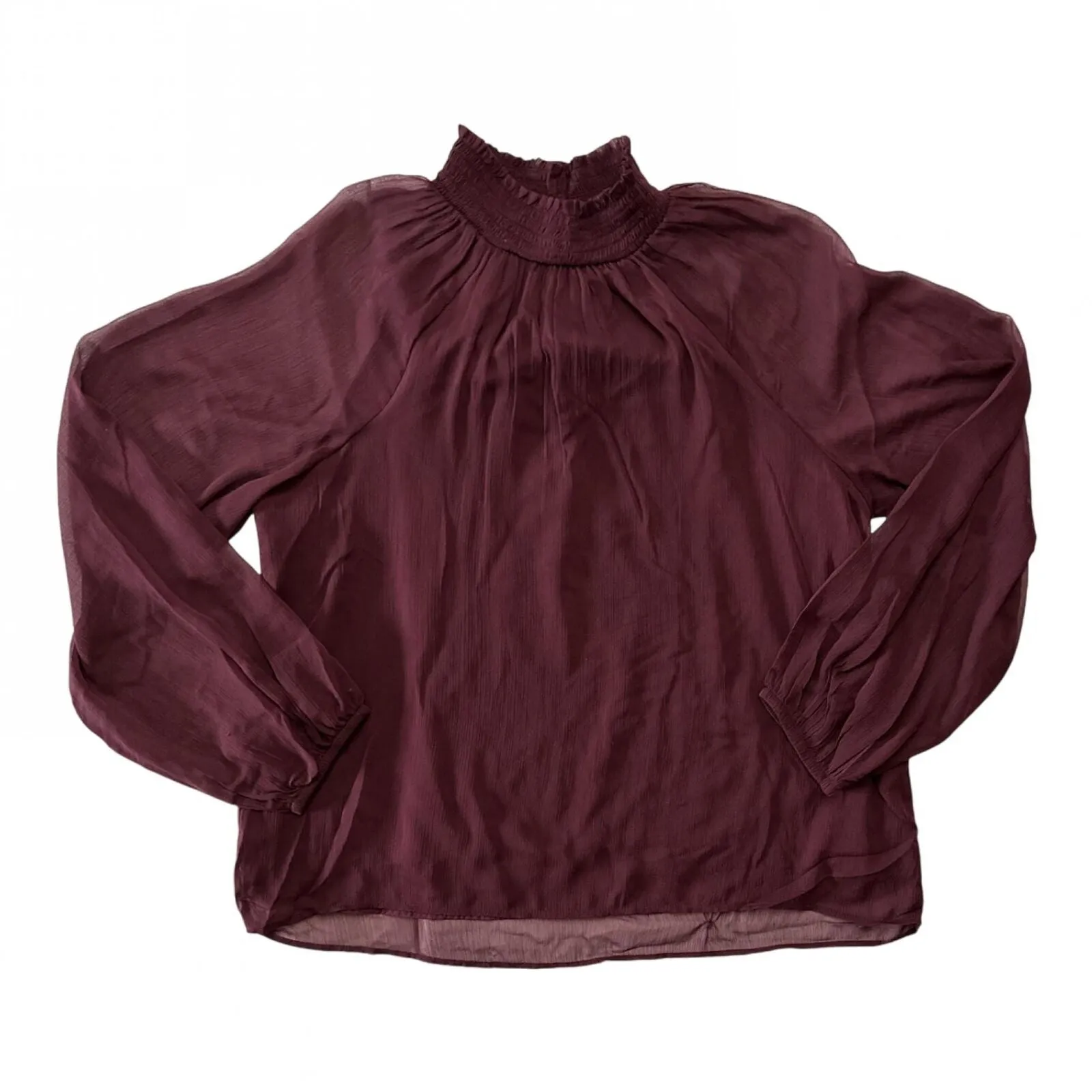Joie Women's Limited Edition Ladies Long Sleeve Smocked Blouse JE7005CO