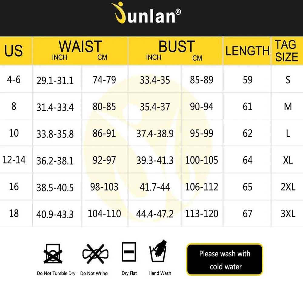 Junlan Women Neoprene Hot Sweat Workout T-shirt