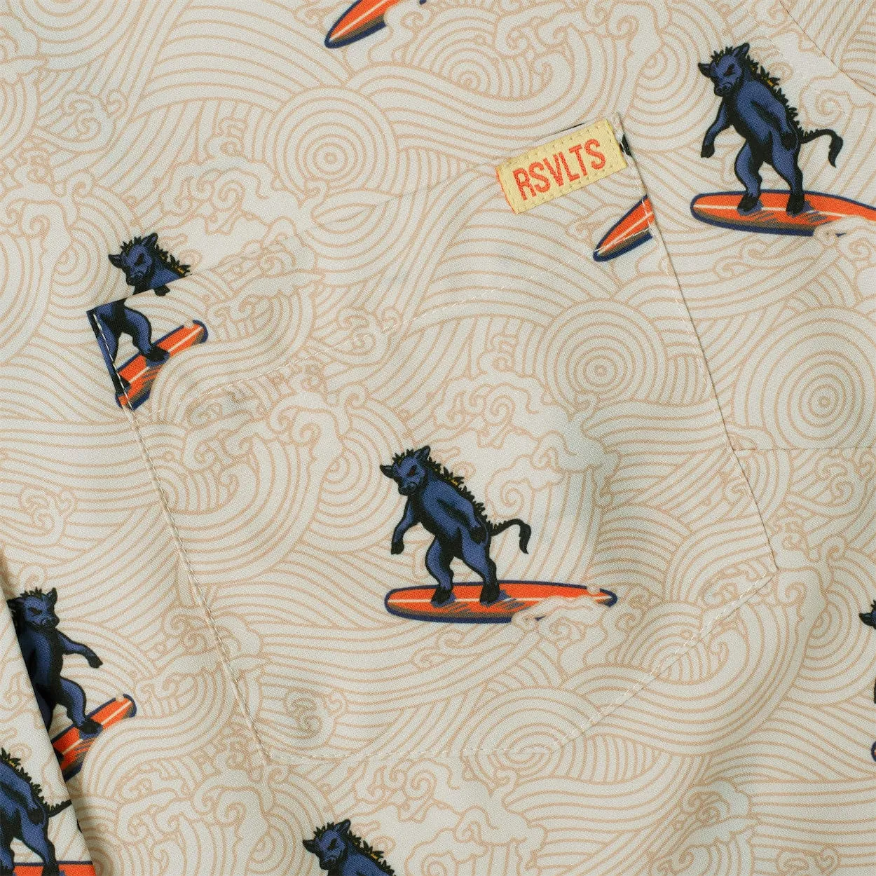 Justin Warner "Surf ‘n’ Turf" – Women's KUNUFLEX Short Sleeve Shirt
