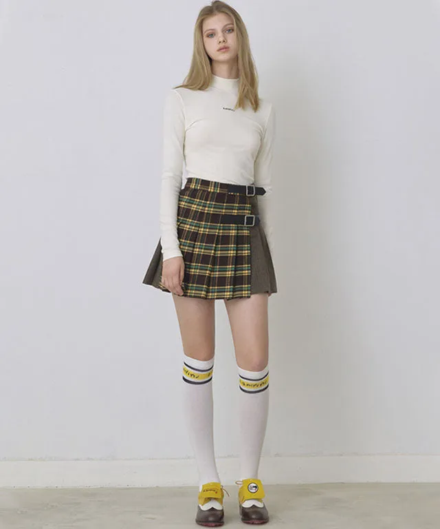 KANDINI Warm High-neck T-Shirt - Ivory