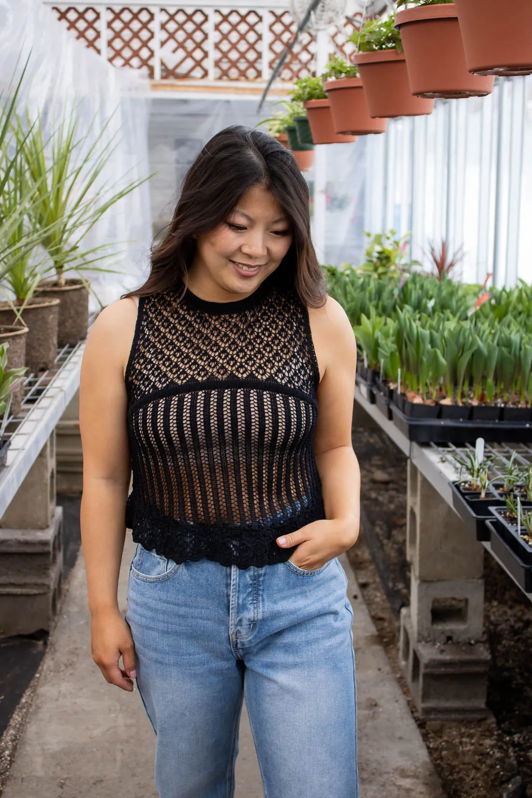 Keanu Crochet Top