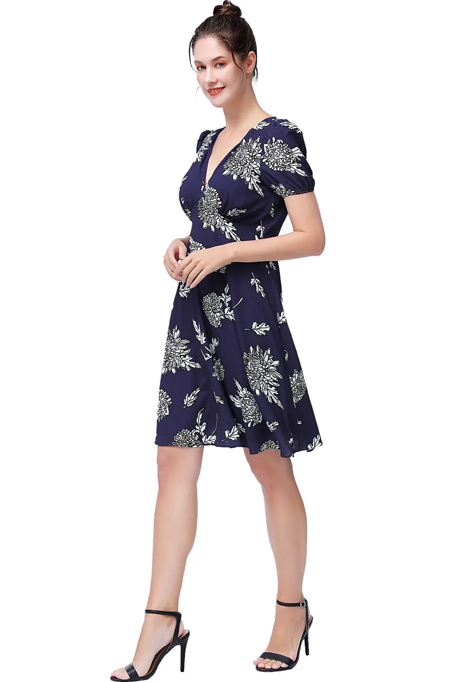 Kimi   Kai Women's "Juna" Fit & Flare Dress