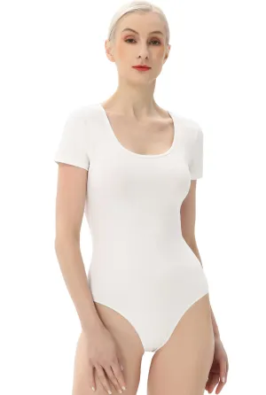 Kimi   Kai Women's U-Neck Basic Bodysuit