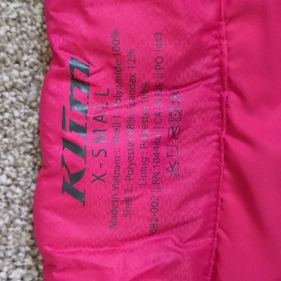 Klim pink Waverly Jacket women's x-small 😍SUPER CUTE!!!😍