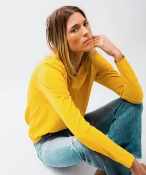 Laguna Long Sleeve Tee - Sunny