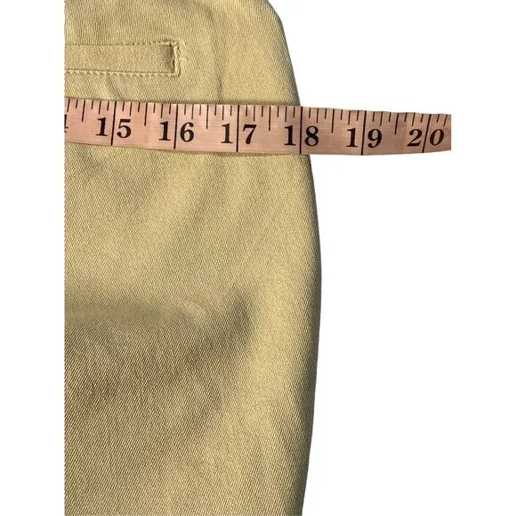 Lauren Ralph Lauren Womens Career Tan Jeans Size 4 Slide Pocket Straight Pant