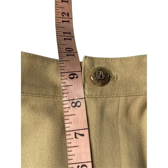 Lauren Ralph Lauren Womens Career Tan Jeans Size 4 Slide Pocket Straight Pant
