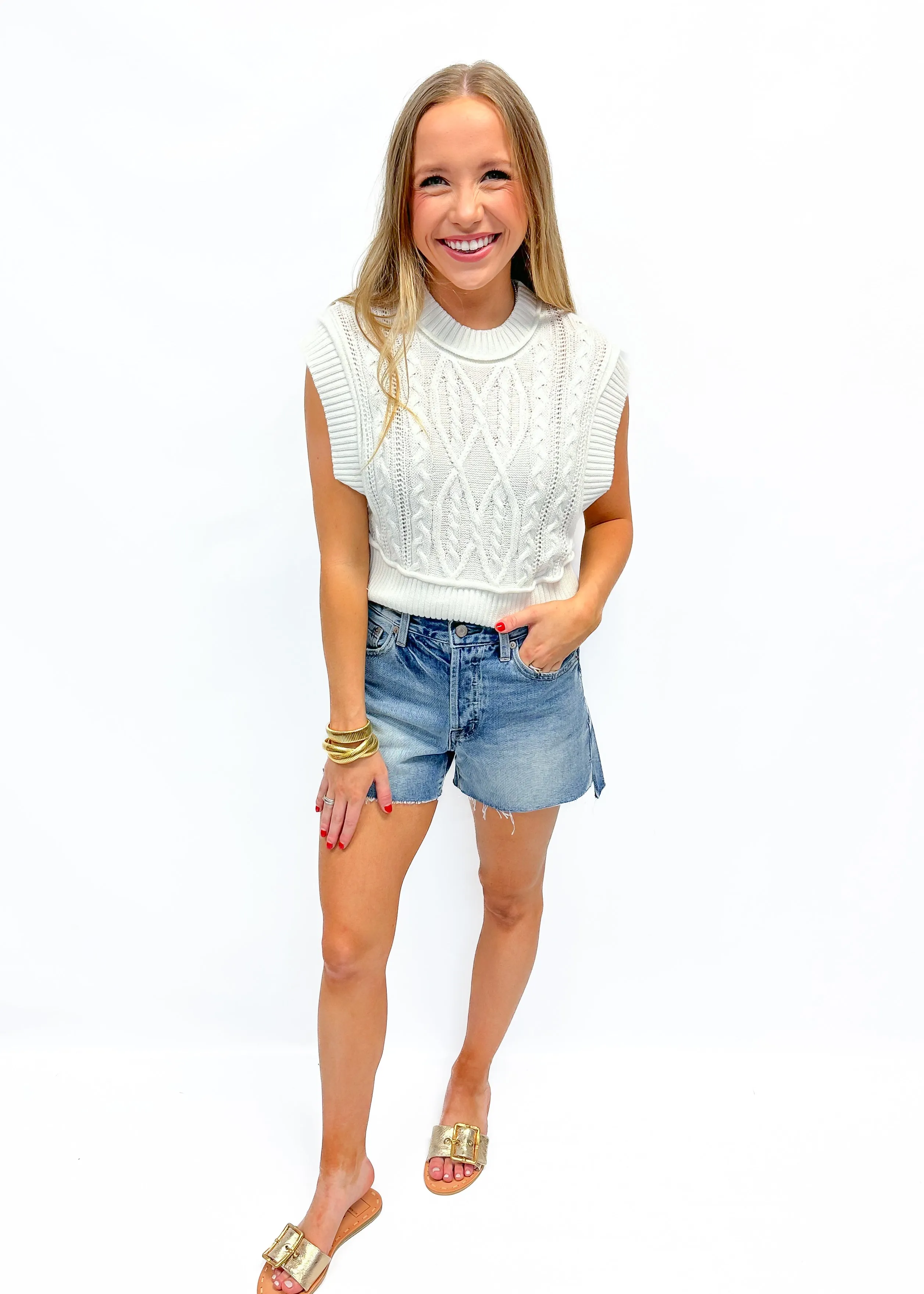 LBLOX Summer Sweater - White