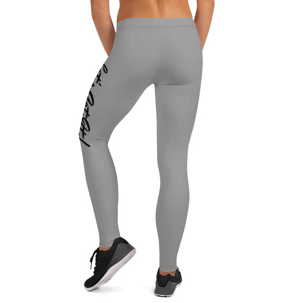 Let's Get It! Grey Leggings