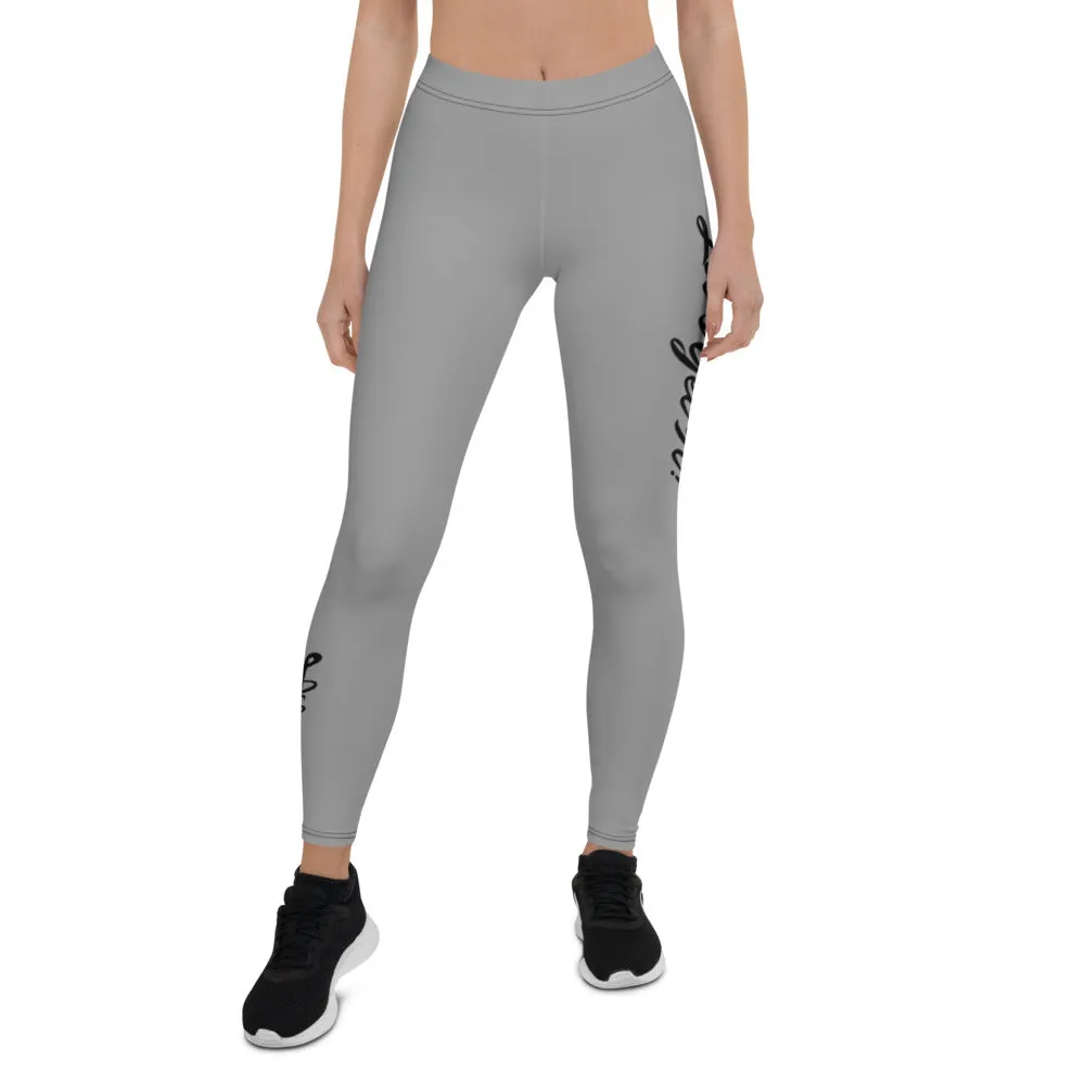 Let's Get It! Grey Leggings