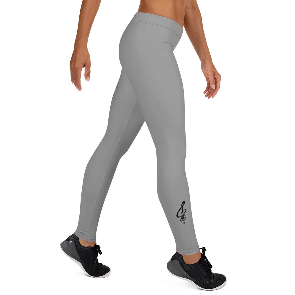 Let's Get It! Grey Leggings