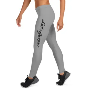 Let's Get It! Grey Leggings