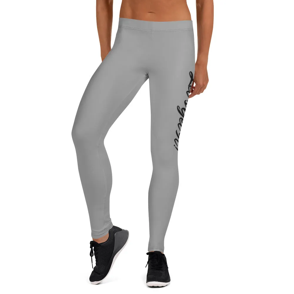 Let's Get It! Grey Leggings