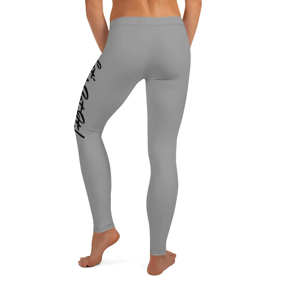 Let's Get It! Grey Leggings