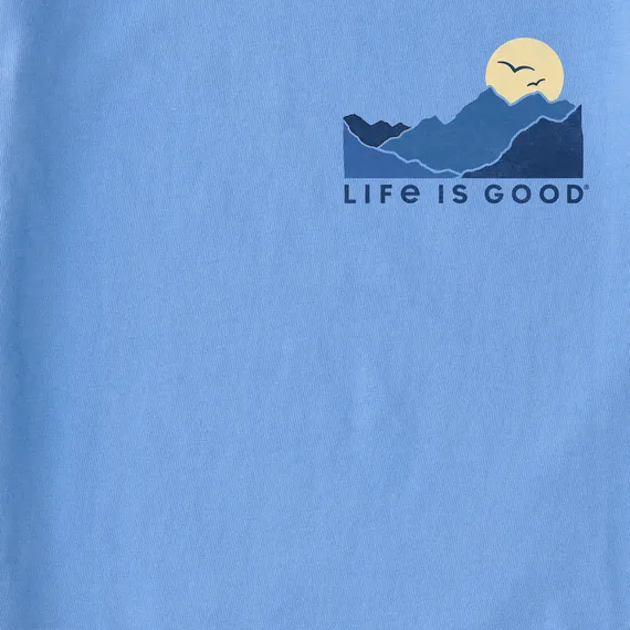 Life is Good Women's Ain't No Mountain High Enough Simply True Fleece Zip Hoodie
