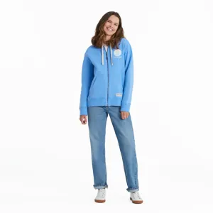 Life is Good Women's Sunset Wave LIG Simply True Fleece Zip Hoodie