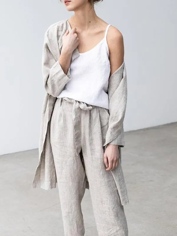 Linen Belle™ | Women's Spaghetti Strap Top | Lightweight Linen Blend, Breathable Fabric & Relaxed Fit