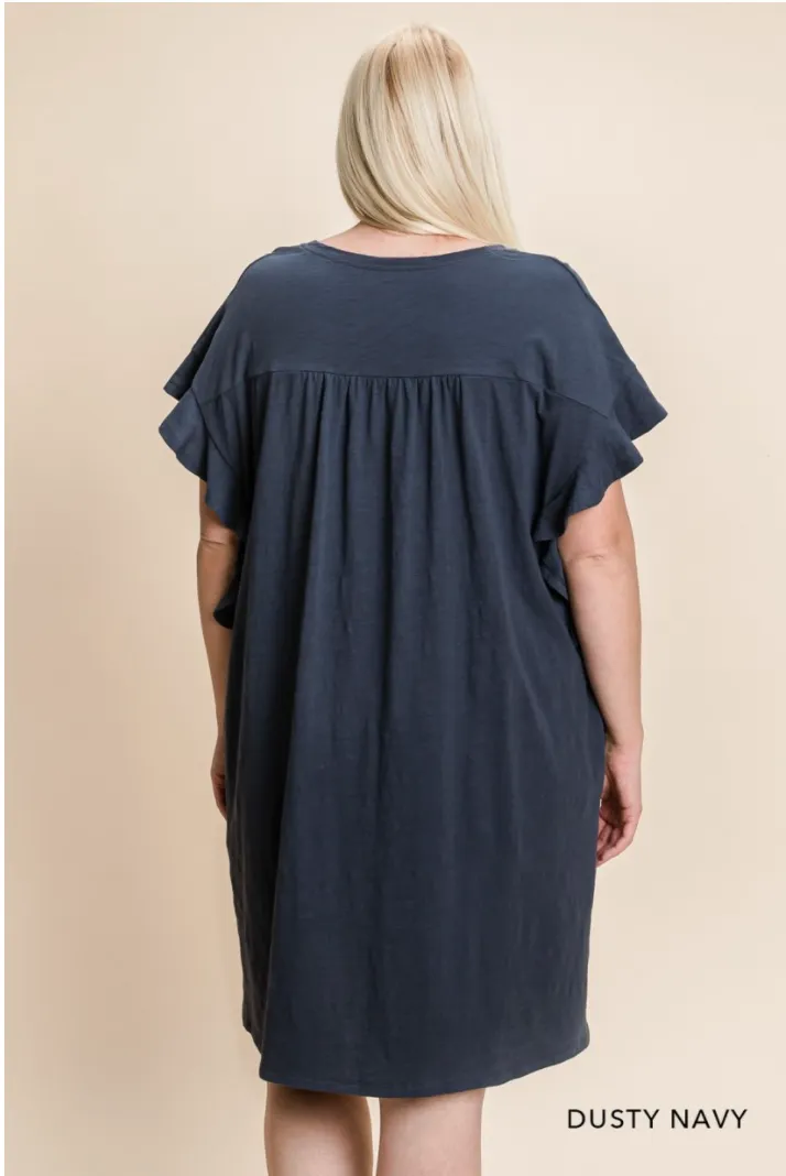 Little Miss Ruffles Dress-Small-3X available