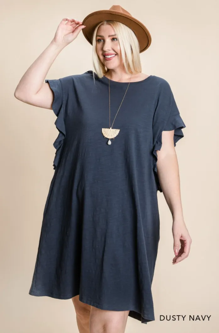 Little Miss Ruffles Dress-Small-3X available
