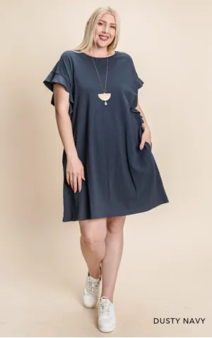 Little Miss Ruffles Dress-Small-3X available