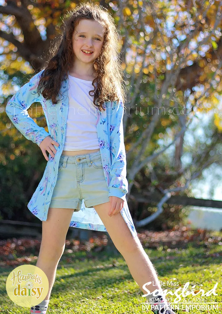 Little Miss Songbird | Duster & Cardi Sewing Pattern