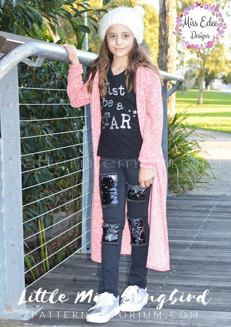 Little Miss Songbird | Duster & Cardi Sewing Pattern