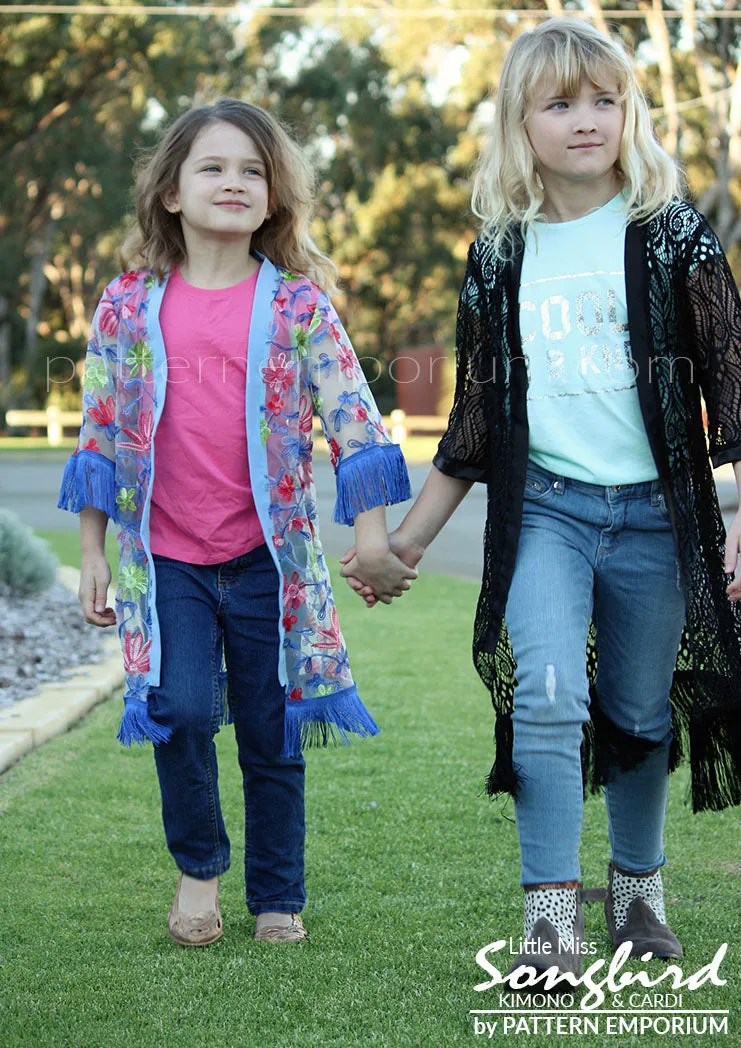 Little Miss Songbird | Duster & Cardi Sewing Pattern