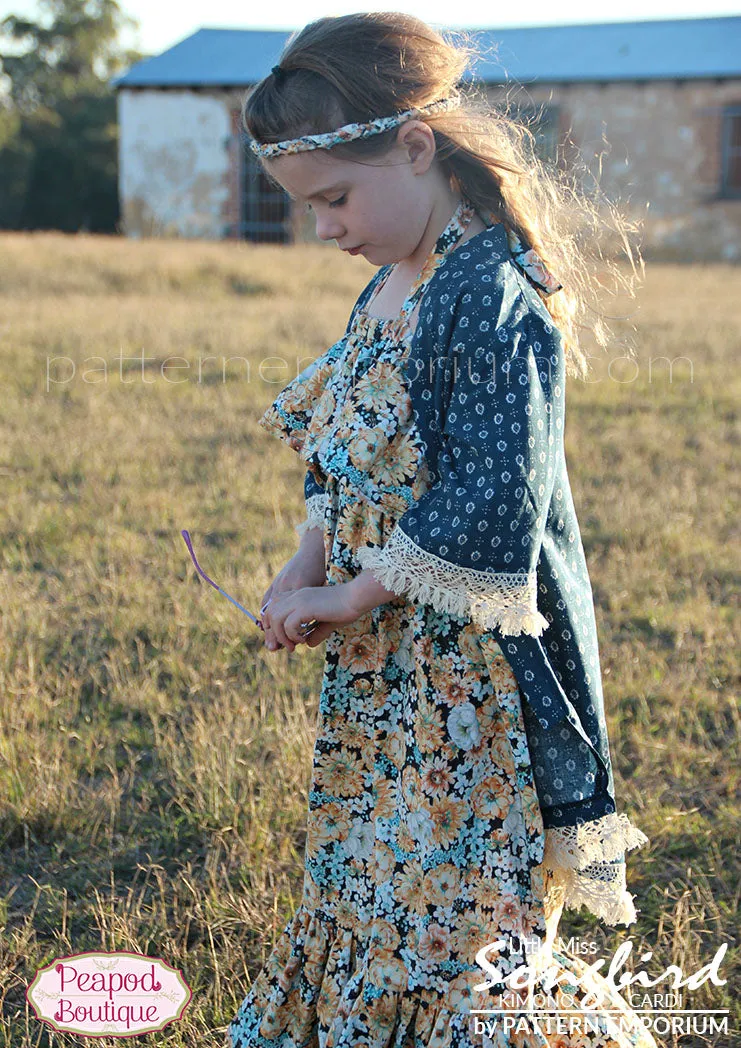 Little Miss Songbird | Duster & Cardi Sewing Pattern