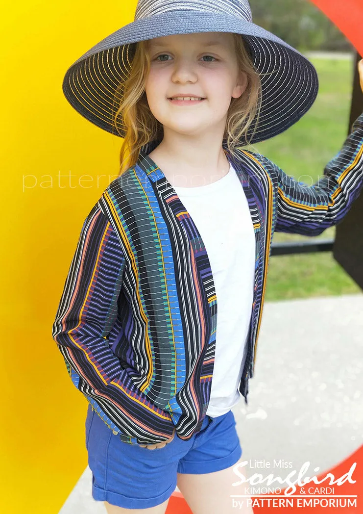 Little Miss Songbird | Duster & Cardi Sewing Pattern