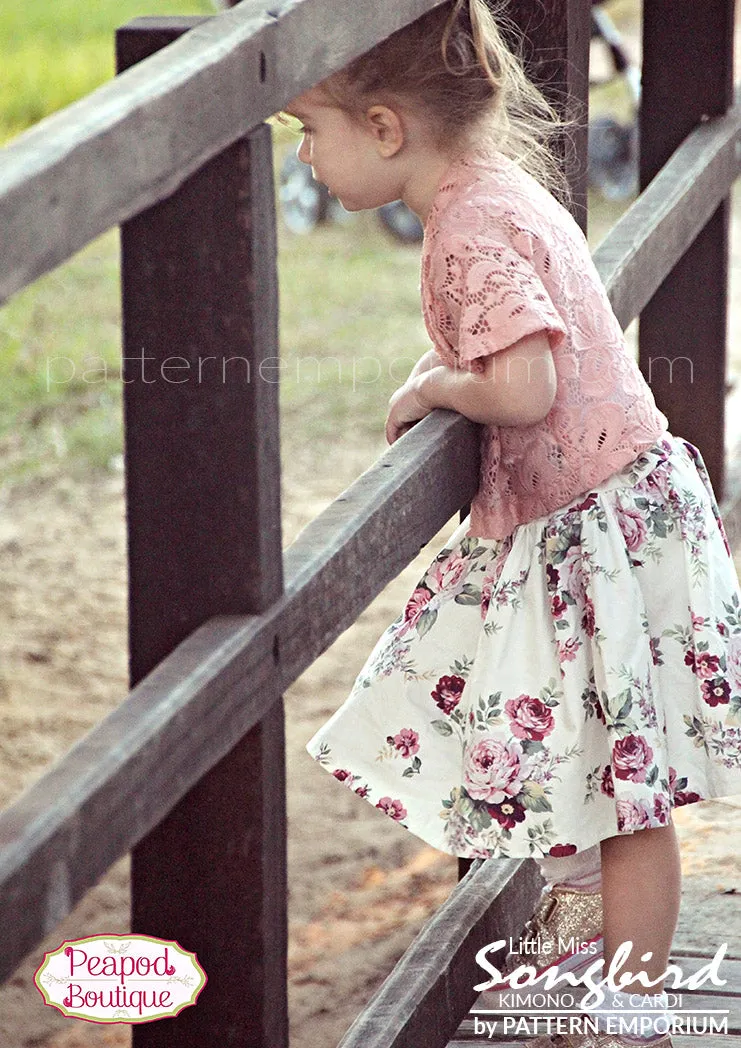 Little Miss Songbird | Duster & Cardi Sewing Pattern