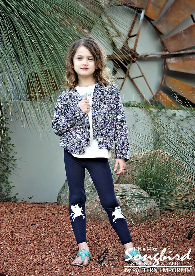 Little Miss Songbird | Duster & Cardi Sewing Pattern